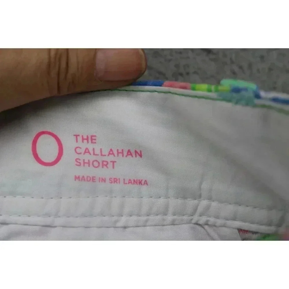 Lilly Pulitzer Women's Quilted Callahan Shorts-Sz. 0-Pockets - Picture 4 of 9
